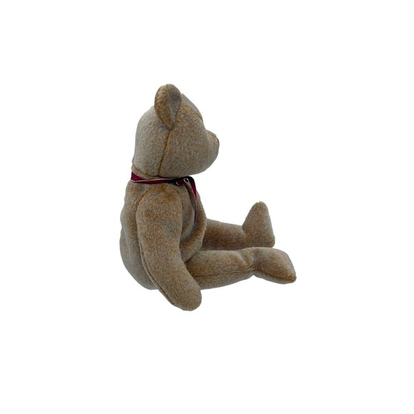 TY Beanie Baby Babies 1999 SIGNATURE TEDDY Brown Bear Heart Vintage RETIRED - Picture 3 of 9